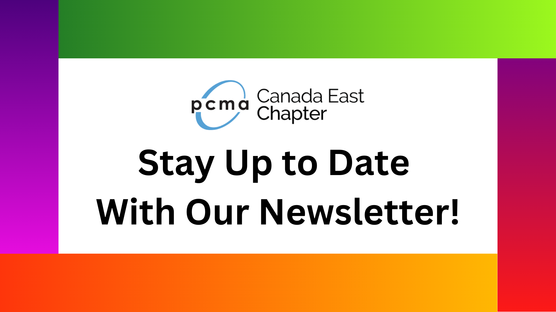 Stay Up to Date With Our Newsletter!